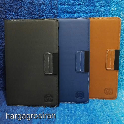 Sarung Rotary FS Samsung Tab A 10.1 Inch 2019 T515 - Bisa Muter 360 derajat Bahan Jeans Jahitan