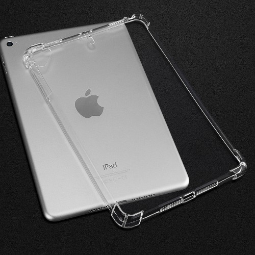 SBT-002 Silikon Anti Crack Ipad 7 2019 8th 2020 9th 2021 10.2 Inch Soft Tablet Bening Back Cover Clear Transparent