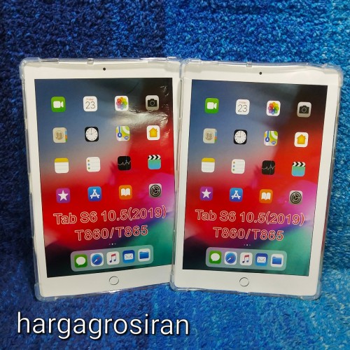 SBT-002 Silikon Anti Crack Samsung Tab S6 10.5 / T860 / T865 Soft Bening Tablet Back Case Cover