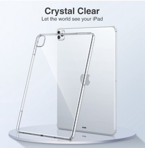 SBT-001 Ipad Pro 11 Inch 2020 2021 Soft Back Case / Tablet Silikon Bening Clear Transparant Cover Anti Shock Absorption