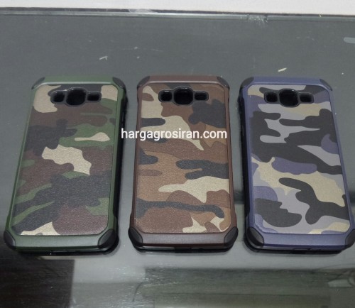 Slim Army Samsung Galaxy Grand Prime / G530H - Back Case / Cover Armor / Loleng TNI / Abri / Brimob