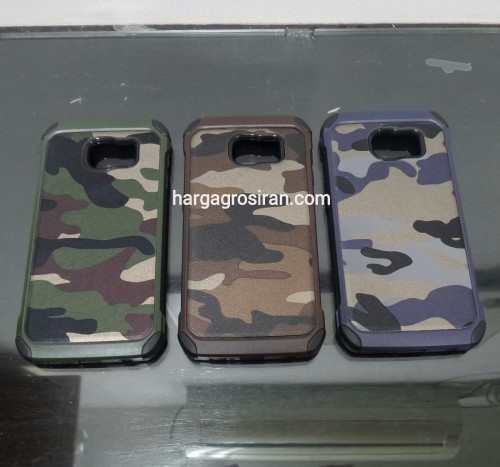 Slim Army Samsung Galaxy S6 - Back Case / Cover Armor / Loleng TNI / Abri / Brimob / Tentara