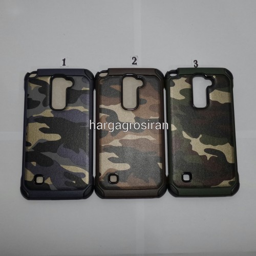 Slim Army LG Stylus 2 / Back Case / Cover Armor / Loleng TNI / Abri / Brimob / Tentara