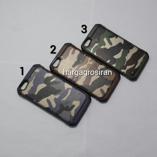 Slim Army Oppo A39 / A57 - Back Case / Cover Armor / Loleng TNI / Abri