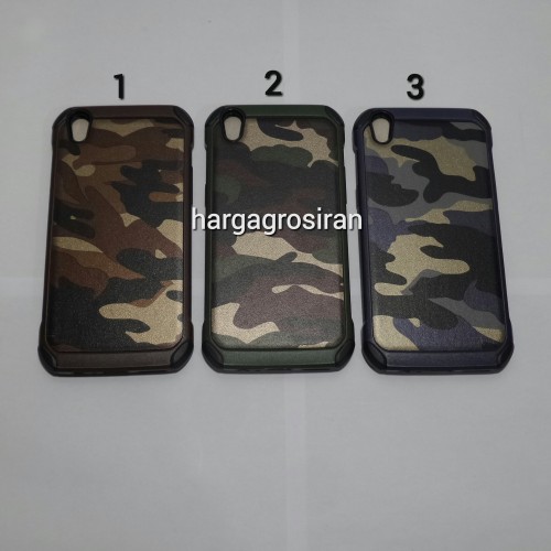 Slim Army Oppo F1+ / Plus - Back Case / Cover Armor / Loleng TNI / Abri / Brimob / Te