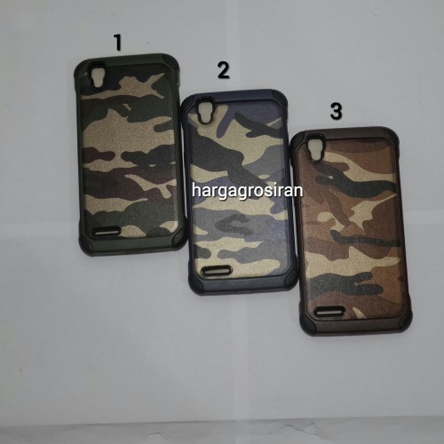 Slim Army Oppo F1 - Back Case / Cover Armor / Loleng TNI / Abri / Brimob / Te