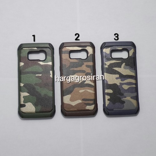 Slim Army Samsung S8 Biasa - Back Case / Cover Armor / Loleng TNI / Abri