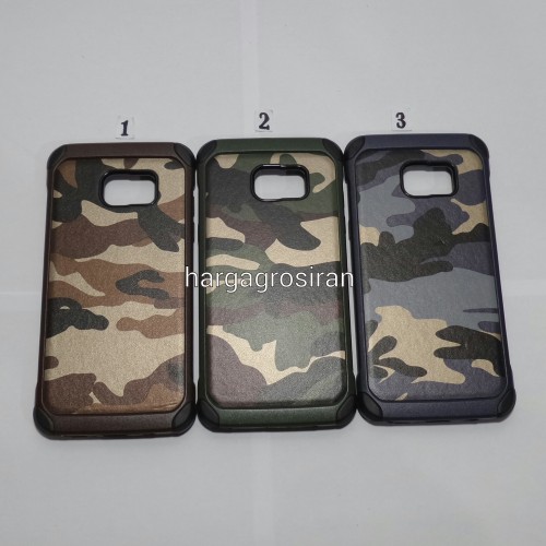 Slim Army Samsung Galaxy Note 7 - Back Case / Cover Armor / Loleng TNI / Abri / Brimob / Tentara