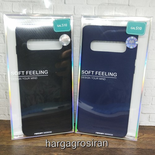Soft Feeling Mercury Samsung Galaxy S10 - 100% Original Goospery Mercury