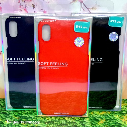 Soft Feeling Mercury Iphone XS Max - 100% Original Goospery Mercury Case / Cover