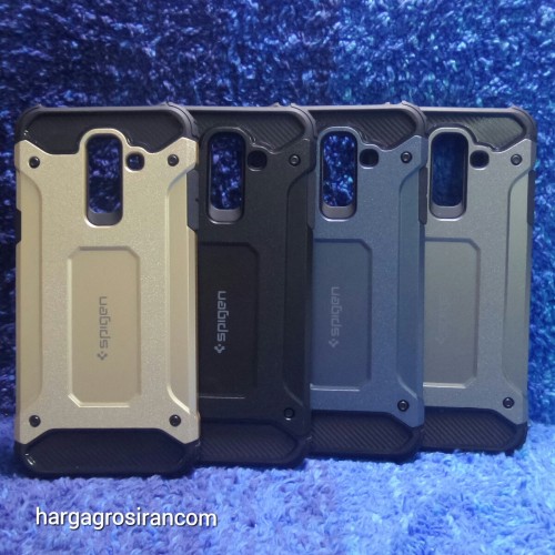 Spigen Tough Armor Tech Samsung Galaxy A6 Plus 2018 / Metal Series / Rugged Ta Tech / Back Cover