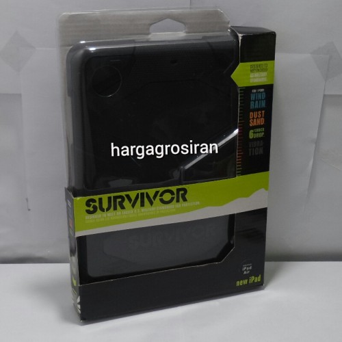 Survivor Case Ipad Air 1 / Ipad 5 / Merek Griffin / Back Cover / Anti Banting /Kokoh- STGRS