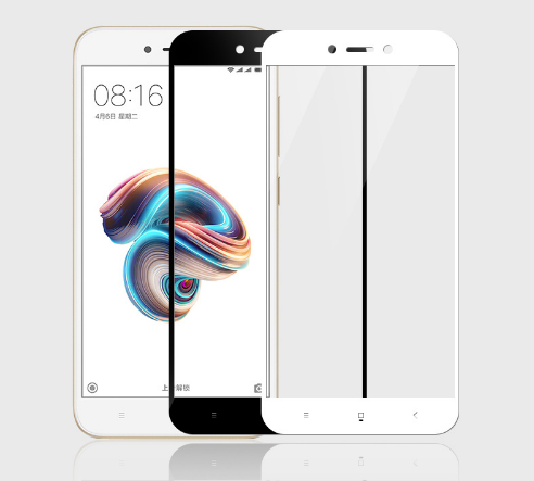 Tempered Glass Full Xiaomi Redmi 5A / Full Screen - Anti Gores Kaca