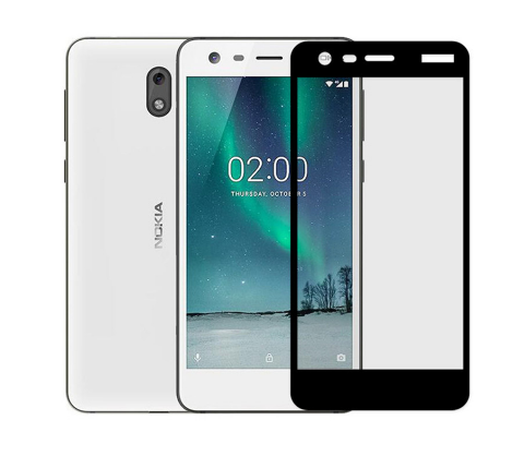 Tempered Glass Full Nokia 2 / Full Screen - Anti Gores Kaca