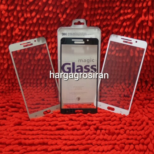 Tempered Glass Samsung Galaxy A9 Full Layar 3D / Curved / Anti Gores Kaca