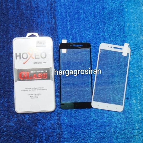 Tempered Glass Full Xiaomi Redmi Note 5A / Full Screen - Anti Gores Kaca