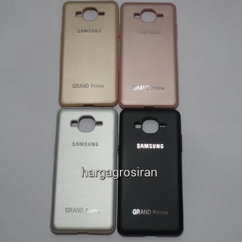 TPU FS Metal Samsung Grand Prime - Back Cover / Case Bahan Silikon / Softshell
