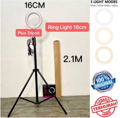 TRP-011 SOHA Ring Light Makeup Lamp 16cm Selfie Siaran Langsung / Vlogger Live Streaming