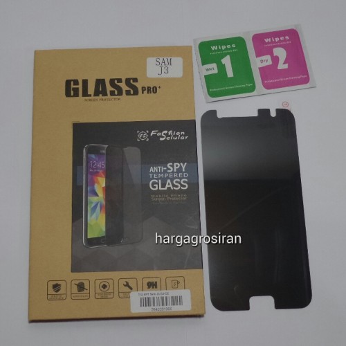 Tempered Glass FS SPY Samsung A510 / A5 2016 / Anti Gores Kaca Private TIDAK ADA GARANSI PECAH