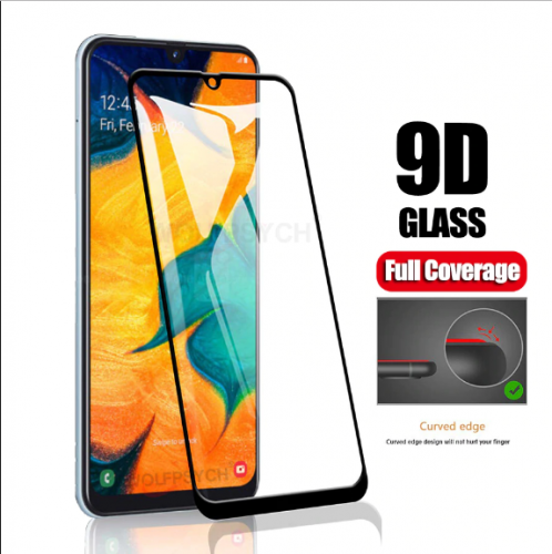 Tempered Glass Samsung Galaxy A50 / Full Body / Full Lem Anti Gores Kaca