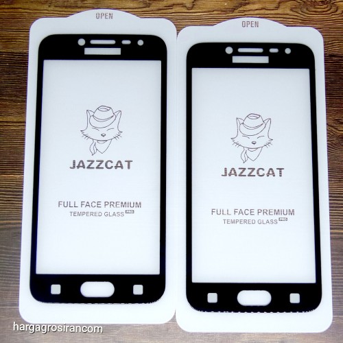 Tempered Glass Samsung Galaxy J2 Pro / Full Body / Full Lem Anti Gores Kaca