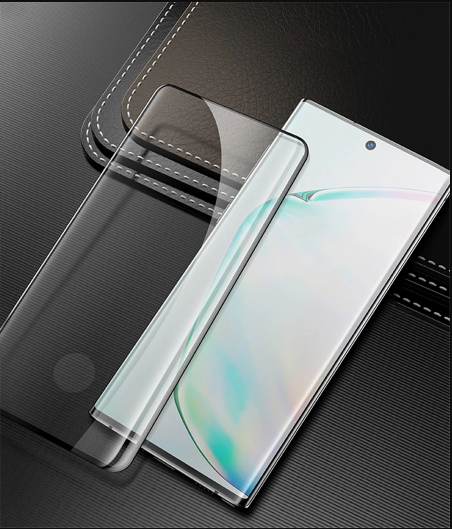 Tempered Glass Samsung Galaxy Note 10 / Full Body / Full Lem Anti Gores Bahan Kaca