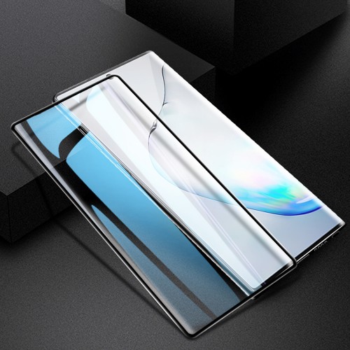 Tempered Glass Samsung Galaxy Note 10 Pro / Full Body / Full Lem Anti Gores Bahan Kaca