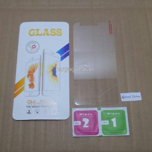 Tempered Glass Std Samsung Grand Prime / Anti Gores Kaca - Tidak Ada Garansi Pecah