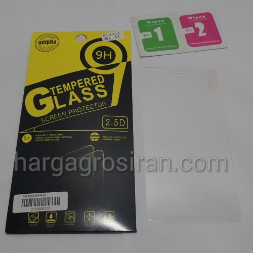 Tempered Glass Std Xiaomi Mi4i / Anti Gores Kaca - Tidak Ada Garansi Pecah