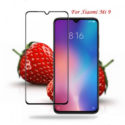 Tempered Glass Xiaomi Mi 9 / Full Body / Full Lem Anti Gores Kaca