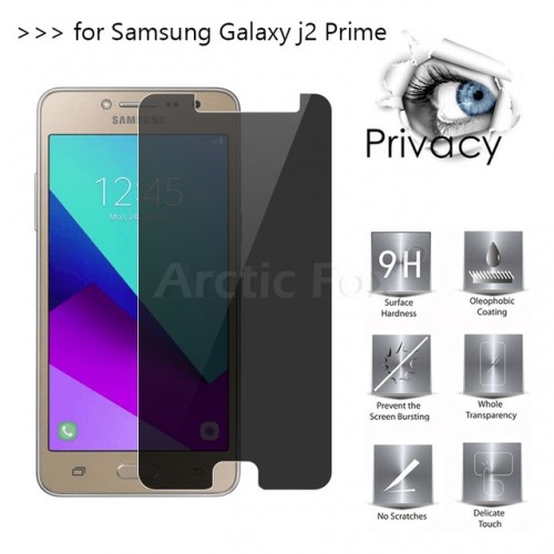 Tempered Glass FS SPY Samsung Galaxy J2 Prime / Anti Gores Kaca Private TIDAK ADA GARANSI PECAH