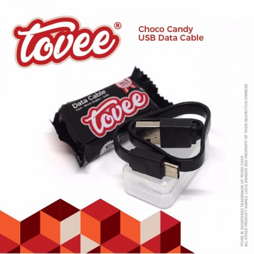Tovee™ Choco Type C USB Data Cable - 25cm 1 Toples 30pcs 330.000