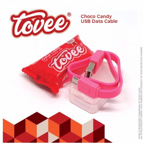 Tovee™ Choco Micro USB Data Cable - 25cm 1 Toples isi 30pcs 180.000