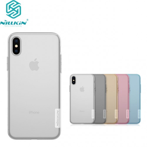 Iphone X - Softcase Nillkin - Nillkin Nature - Back Case - Back Cover