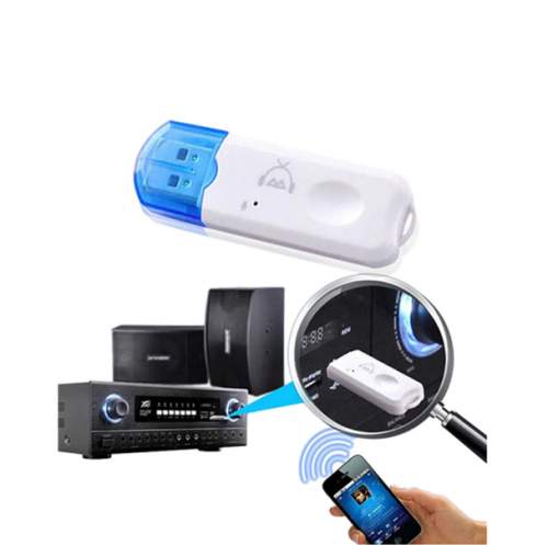 CK-06 - USB Car Bluetooth 2.1 Receiver Audio Stereo Nirkabel Handsfree Dongle Kit Mobil