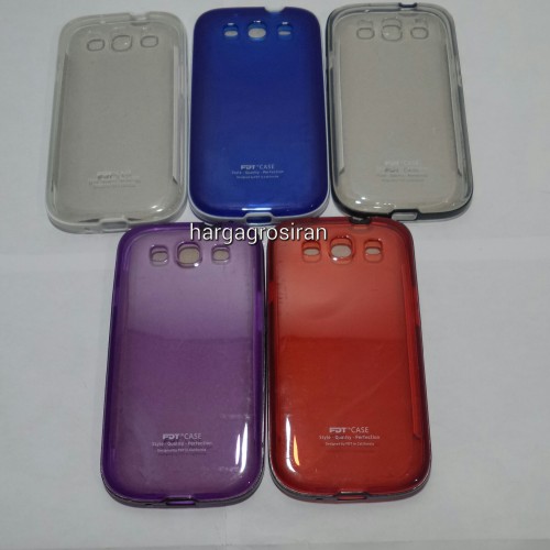 Samsung Galaxy S3-  Bahan Silikon / SoftShell - Obral Case SSDIS - k1003