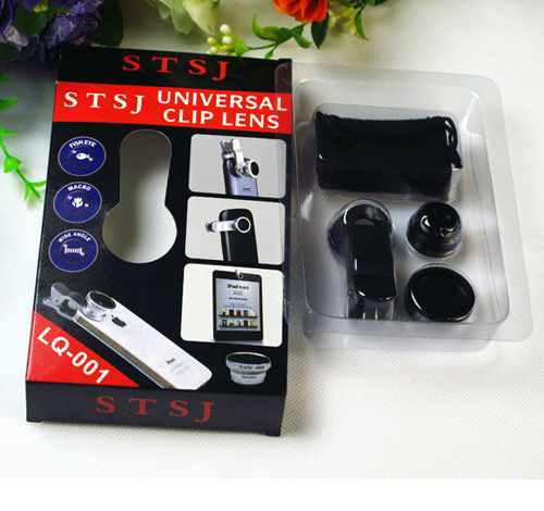 Lensa FishEyes Universal Clip / Jepit - 3 In 1