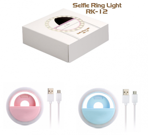 RGS-001 Selfie Ring Light RK-12 / LED Ring Selfie / Lampu Selfie