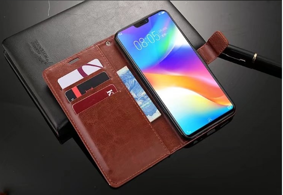 Xiaomi Redmi K20 - Sarung Kulit FS Leather Case Blue Moon Ada Kancing