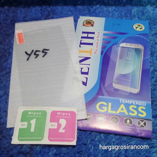 Vivo Y55 - Tempered Glass Std / Anti Gores Kaca - Tidak Ada Garansi