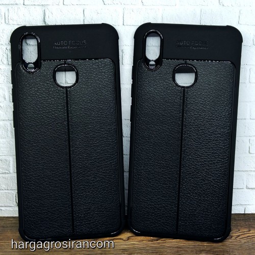 Vivo Y91 / Y95 - Case Kulit Auto Focus - Softshell / Silikon / Cover / Softcase