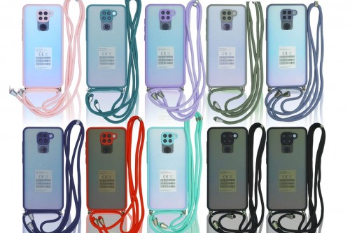 Case Oppo A15 Dove Candy Tali Shockproof - Ada Tali , Ada Pelindung kamera