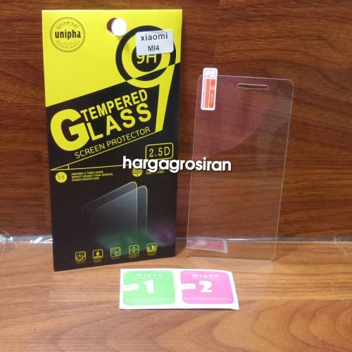 Tempered Glass Std Xiaomi MI4 / Anti Gores Kaca - Tidak Ada Garansi Pecah