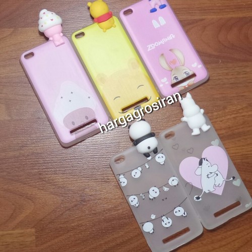 Peep Case Xiaomi Redmi 4A / Silikon Ngitip 3D Cartoon / Softshell / Softcase / Cover Motif