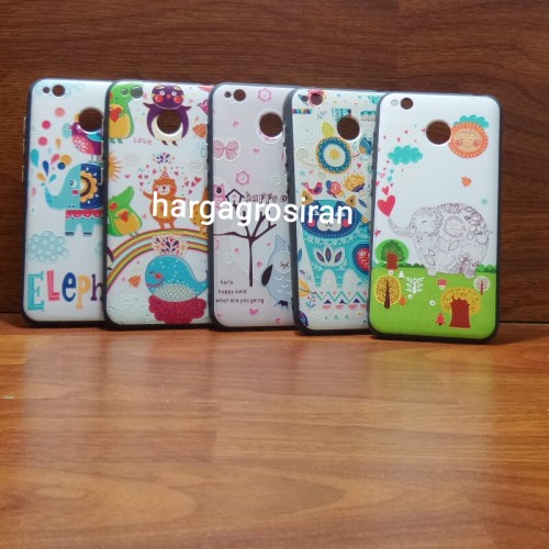 Fuze Art Ver.2 Xiaomi Redmi 4X - Case Seni Lukisan Ukiran 3D Timbul - Bahan Fuze Pinggir karet