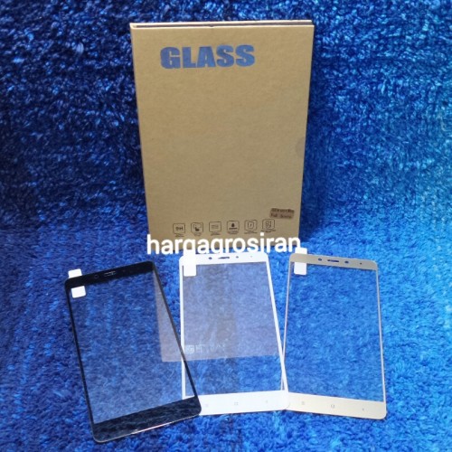 Tempered Glass FS Xiaomi Redmi Note 4 / Full Screen - Anti Gores Kaca