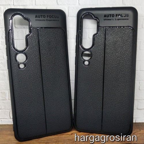 Xiaomi Mi Note 10 - Case Kulit Auto Focus - Softshell / Silikon / Cover / Softcase