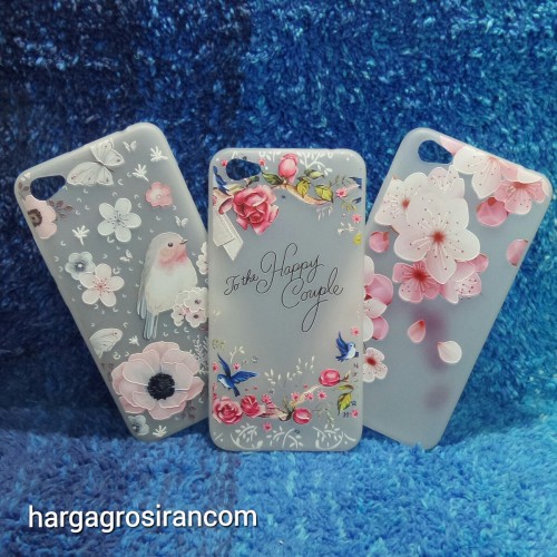 Xiaomi Note 5A Sakura Case Motif Bunga Bahan Softshell - Fashion Flower Back Cover