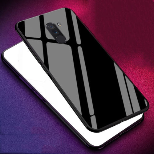 Xiaomi Pocophone F1 - Glass Case / Design Bahan Tempered Full Cover / Lebih Elegan dan Simple