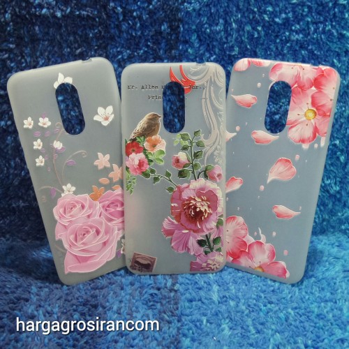 Xiaomi Redmi 5 Plus Sakura Case Motif Bunga Bahan Softshell - Fashion Flower Back Cover